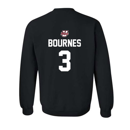 UMass - NCAA Football : Kendall Bournes - Classic Shersey Crewneck Sweatshirt-1