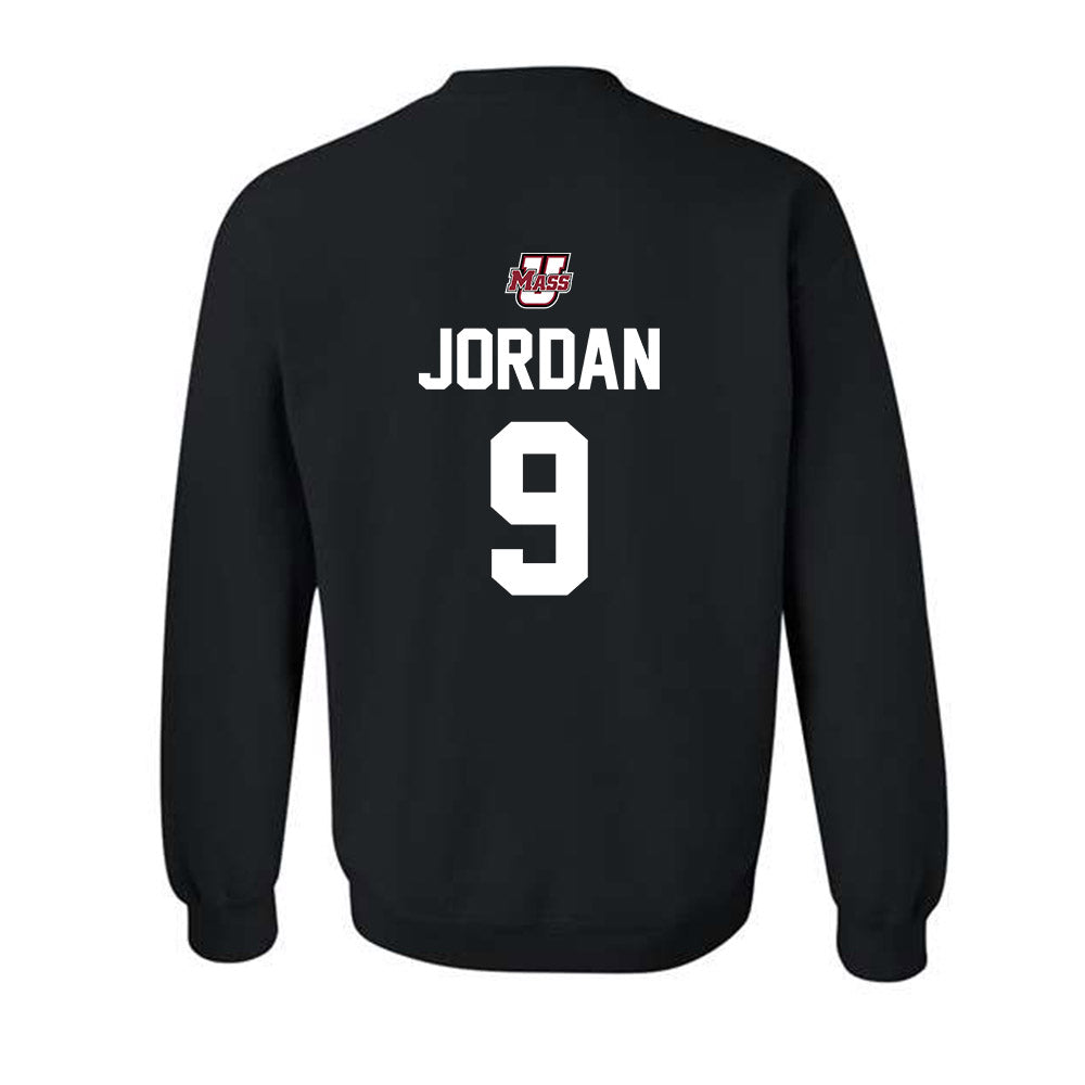 UMass - NCAA Football : Grant Jordan - Classic Shersey Crewneck Sweatshirt-1