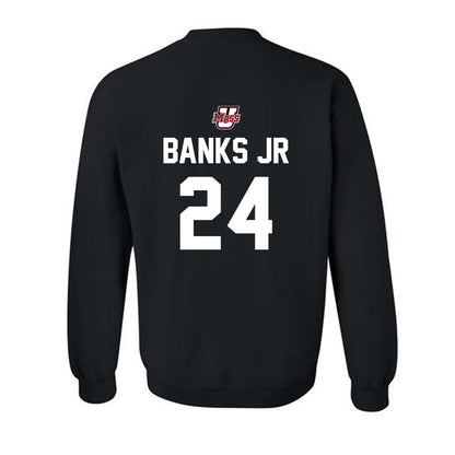 UMass - NCAA Men's Basketball : Marcus Banks Jr - Classic Shersey Crewneck Sweatshirt-1