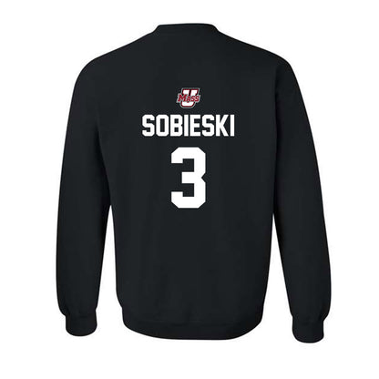 UMass - NCAA Men's Ice Hockey : Kazimier Sobieski - Classic Shersey Crewneck Sweatshirt-1