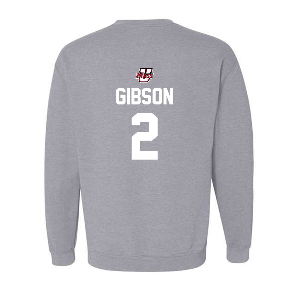 UMass - NCAA Football : Jacquon Gibson - Crewneck Sweatshirt