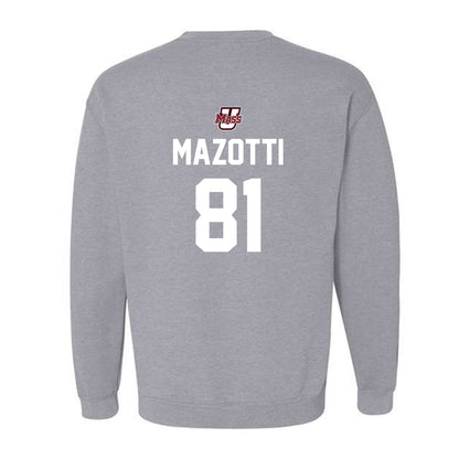 UMass - NCAA Football : Dominick Mazotti - Crewneck Sweatshirt