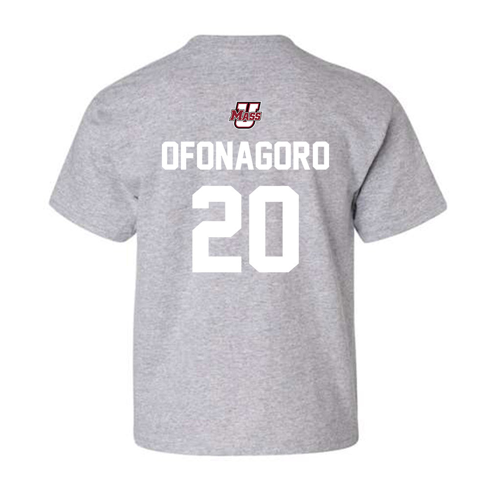 UMass - NCAA Football : Godson Ofonagoro - Youth T-Shirt