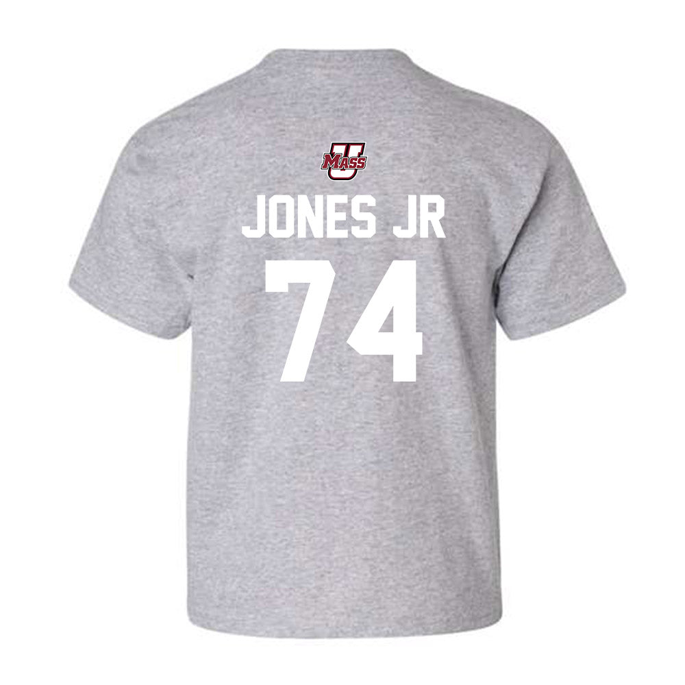 UMass - NCAA Football : William Jones Jr - Youth T-Shirt