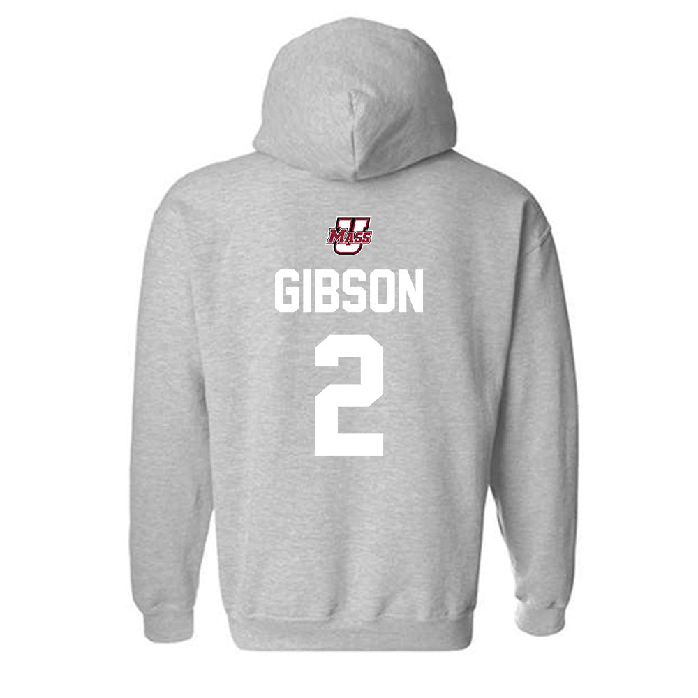 UMass - NCAA Football : Jacquon Gibson - Hooded Sweatshirt