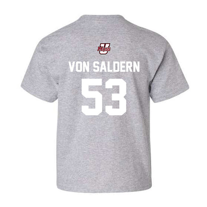 UMass - NCAA Football : Magnus Von Saldern - Youth T-Shirt