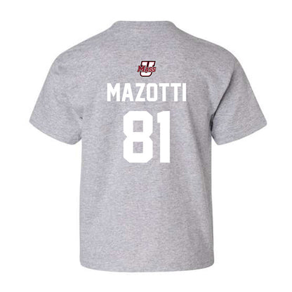 UMass - NCAA Football : Dominick Mazotti - Youth T-Shirt