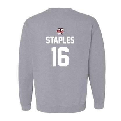 UMass - NCAA Football : Noah Staples - Crewneck Sweatshirt