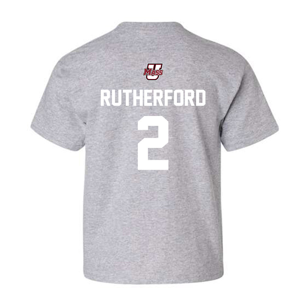 UMass - NCAA Football : Isaiah Rutherford - Youth T-Shirt