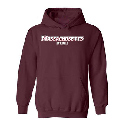 UMass - NCAA Baseball : Dylan Terwilliger - Sports Shersey Hooded Sweatshirt-0