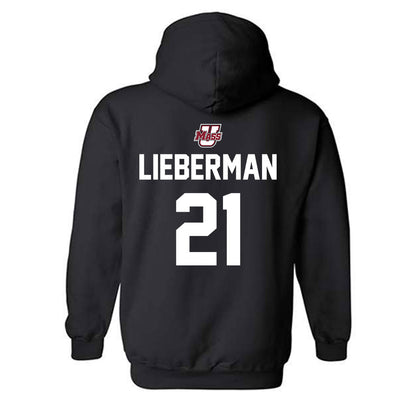 UMass - NCAA Men's Ice Hockey : Charlie Lieberman - Shersey Hooded Sweatshirt