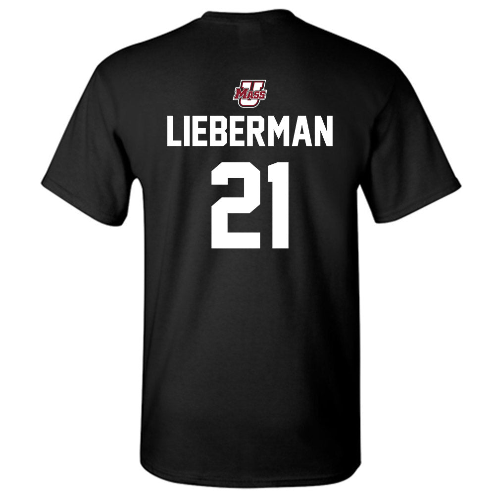 UMass - NCAA Men's Ice Hockey : Charlie Lieberman - Shersey T-Shirt