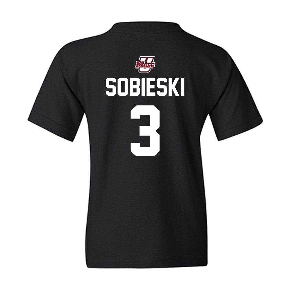 UMass - NCAA Men's Ice Hockey : Kazimier Sobieski - Shersey Youth T-Shirt-2