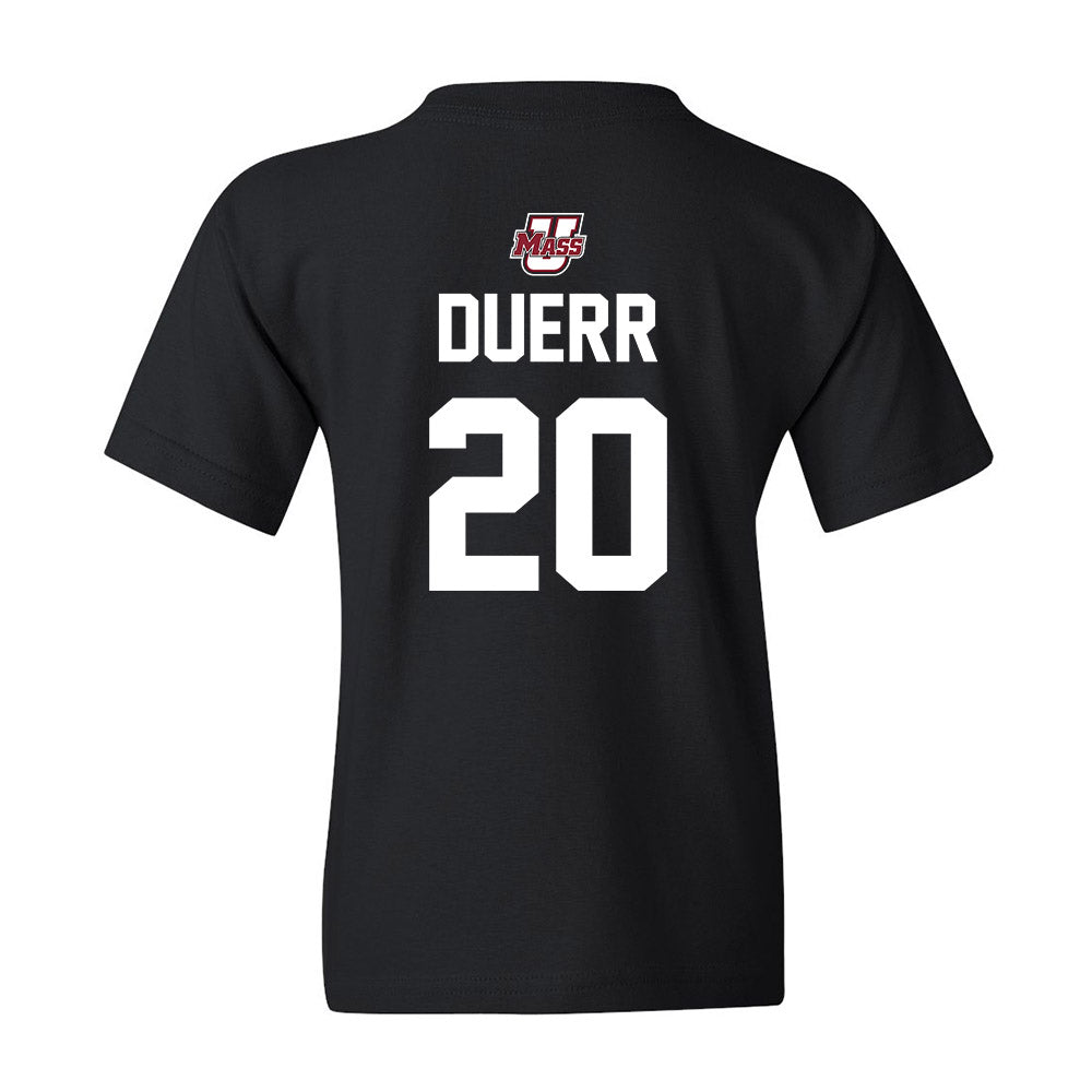 UMass - NCAA Men's Ice Hockey : James Duerr - Shersey Youth T-Shirt