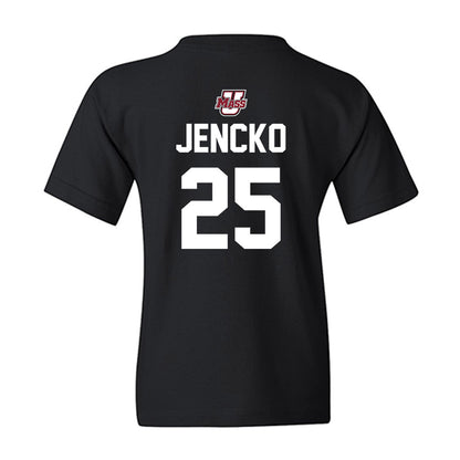 UMass - NCAA Men's Ice Hockey : Daniel Jencko - Shersey Youth T-Shirt-2