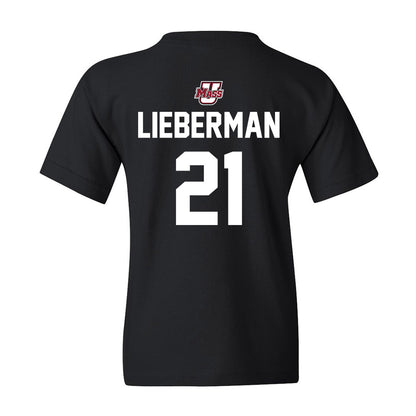 UMass - NCAA Men's Ice Hockey : Charlie Lieberman - Shersey Youth T-Shirt