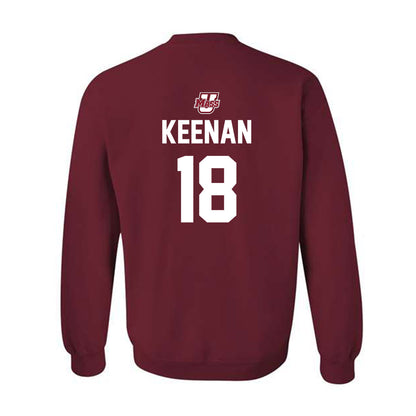 UMass - NCAA Men's Ice Hockey : Lawrence Keenan - Shersey Crewneck Sweatshirt