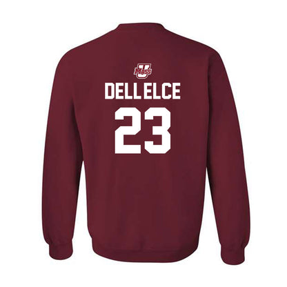 UMass - NCAA Men's Ice Hockey : Francesco Dell'Elce - Shersey Crewneck Sweatshirt