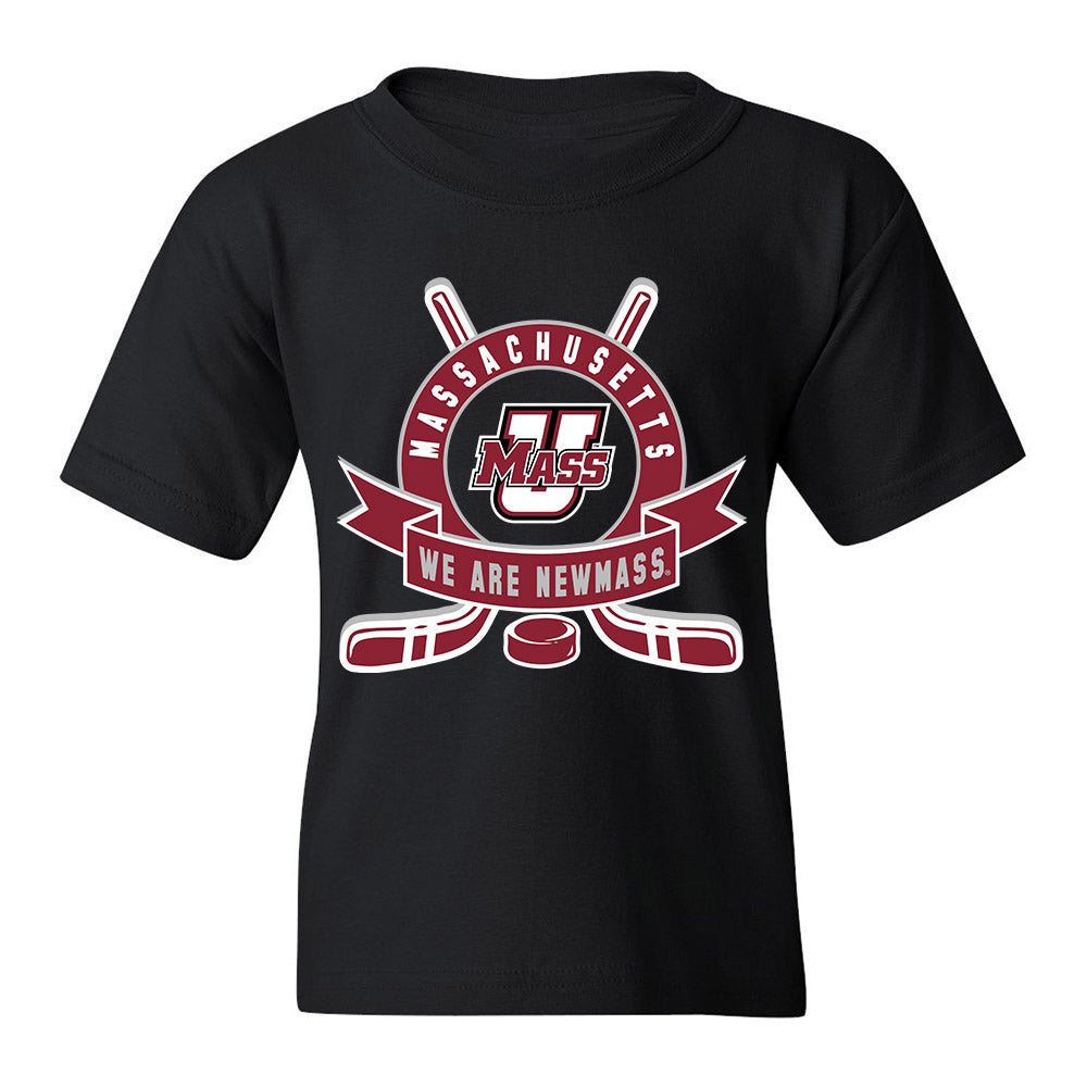 UMass - NCAA Men's Ice Hockey : James Duerr - Shersey Youth T-Shirt
