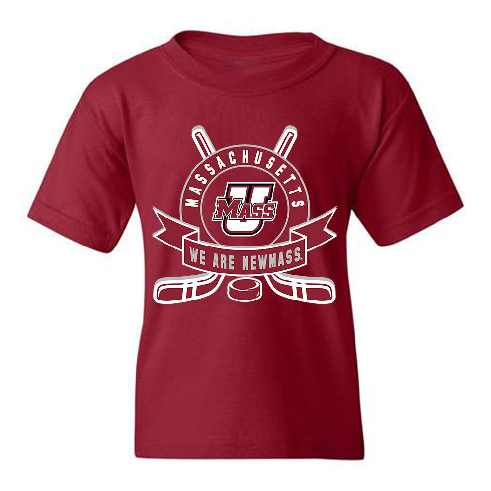 UMass - NCAA Men's Ice Hockey : James Duerr - Shersey Youth T-Shirt