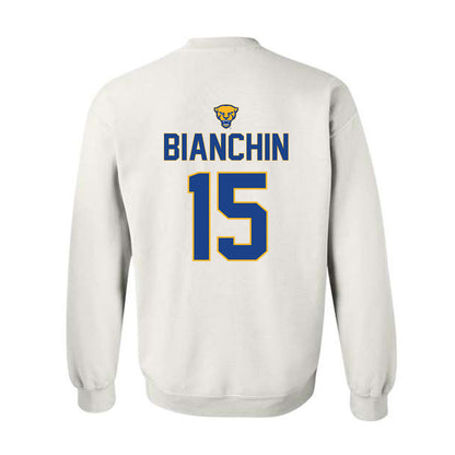 Pittsburgh - NCAA Women's Soccer : Adi Bianchin - Sports Shersey Crewneck Sweatshirt-1