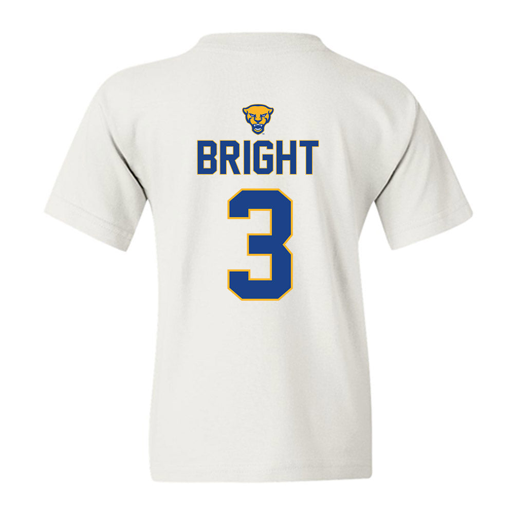 Pittsburgh - NCAA Women's Soccer : Maya Bright - Sports Shersey Youth T-Shirt-1
