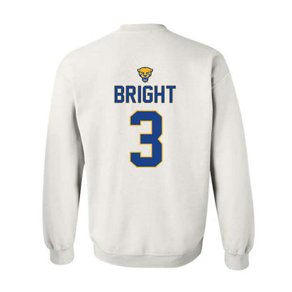 Pittsburgh - NCAA Women's Soccer : Maya Bright - Sports Shersey Crewneck Sweatshirt-1
