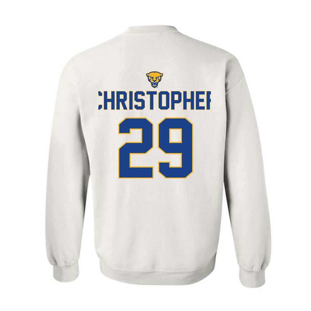 Pittsburgh - NCAA Men's Soccer : Owen Christopher - Sports Shersey Crewneck Sweatshirt-1