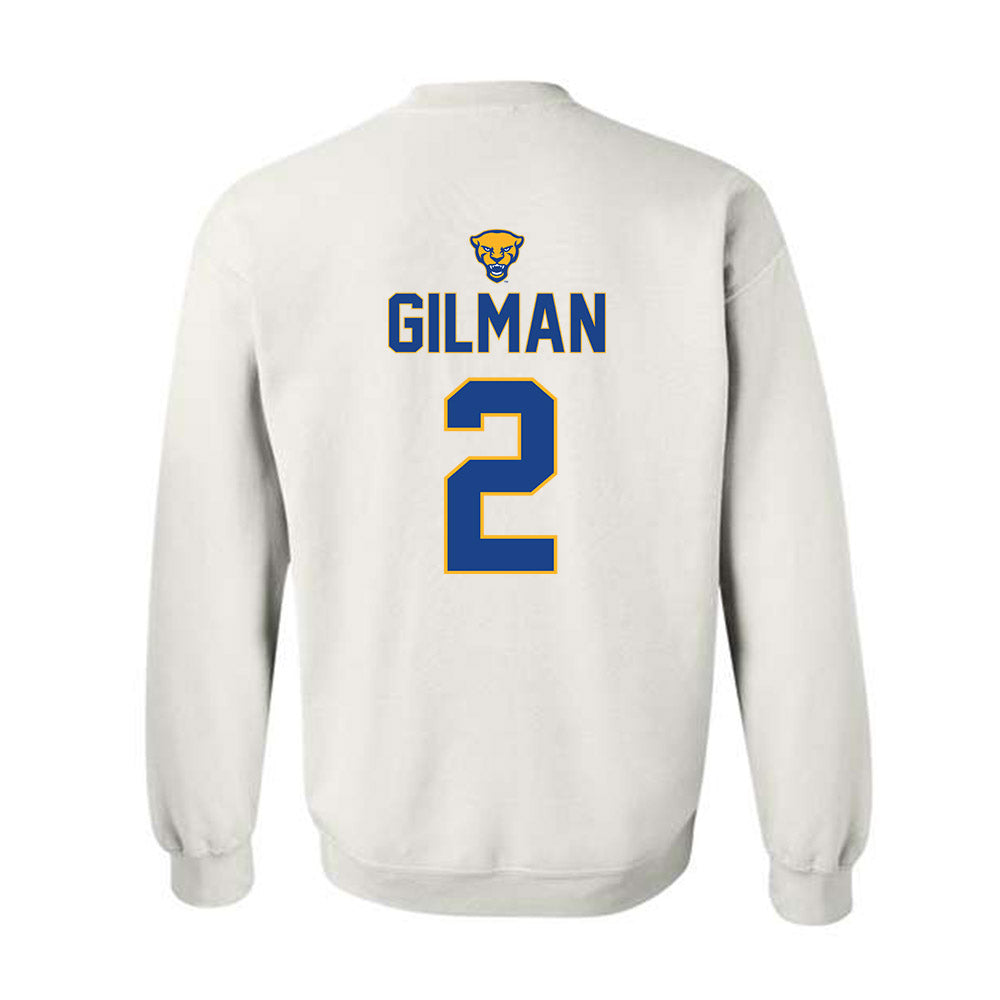 Pittsburgh - NCAA Men's Soccer : Jackson Gilman - Sports Shersey Crewneck Sweatshirt-1