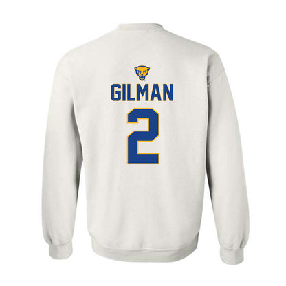 Pittsburgh - NCAA Men's Soccer : Jackson Gilman - Sports Shersey Crewneck Sweatshirt-1
