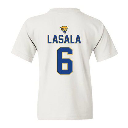 Pittsburgh - NCAA Baseball : Anthony LaSala - Sports Shersey Youth T-Shirt-1