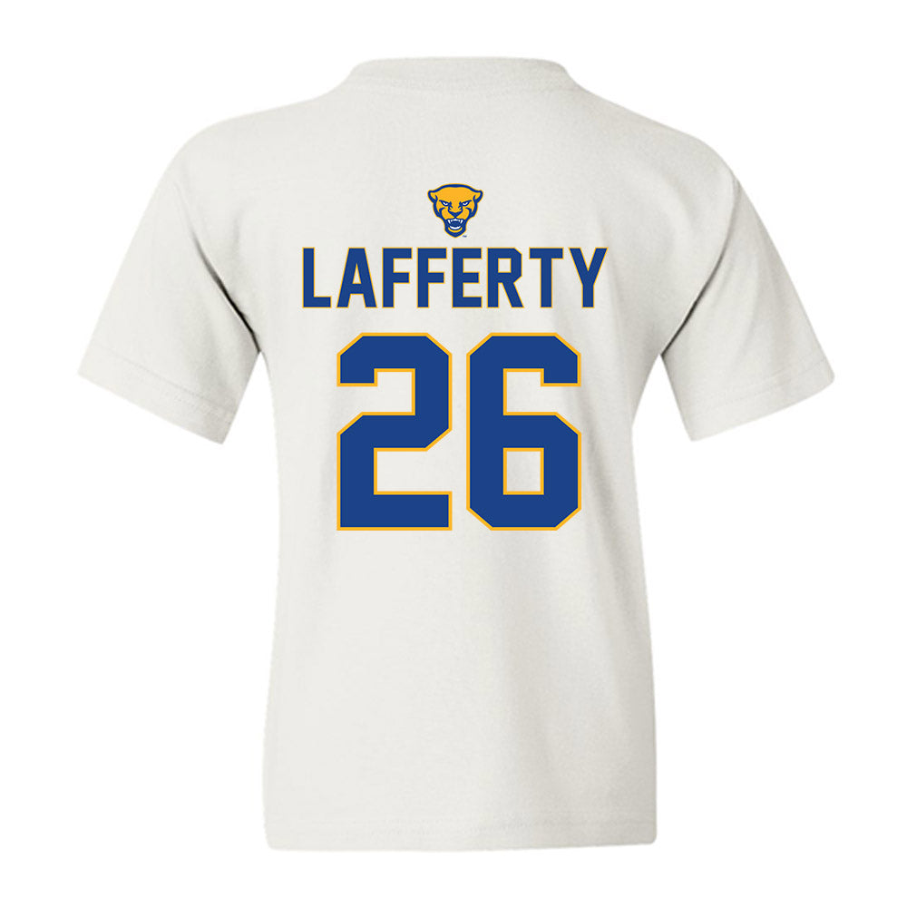 Pittsburgh - NCAA Baseball : Drew Lafferty - Sports Shersey Youth T-Shirt-1