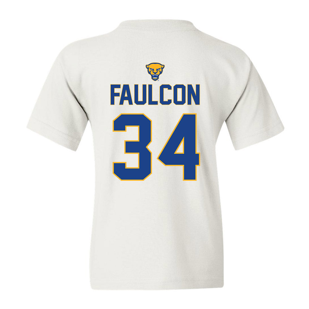 Pittsburgh - NCAA Baseball : Kayden Faulcon - Sports Shersey Youth T-Shirt