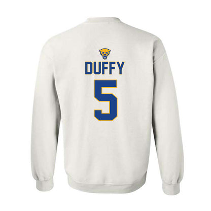 Pittsburgh - NCAA Baseball : Logan Duffy - Sports Shersey Crewneck Sweatshirt-1