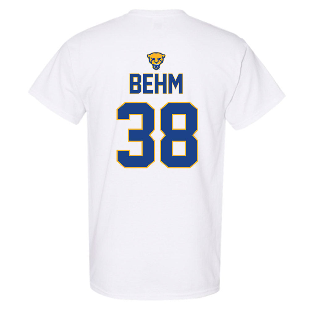 Pittsburgh - NCAA Baseball : Nolan Behm - Sports Shersey T-Shirt-1