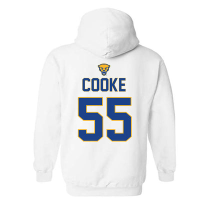 Pittsburgh - NCAA Baseball : Jackson Cooke - Sports Shersey Hooded Sweatshirt