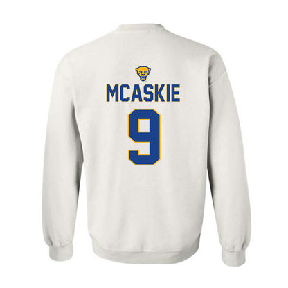 Pittsburgh - NCAA Baseball : Aidan McAskie - Sports Shersey Crewneck Sweatshirt-1
