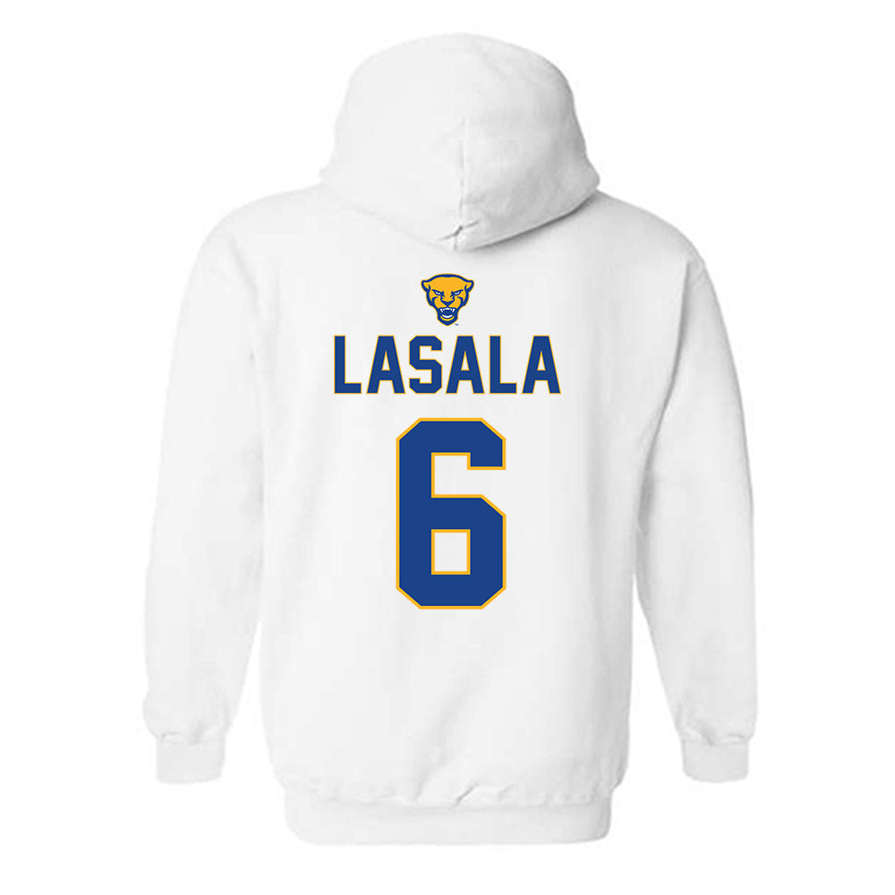 Pittsburgh - NCAA Baseball : Anthony LaSala - Sports Shersey Hooded Sweatshirt-1