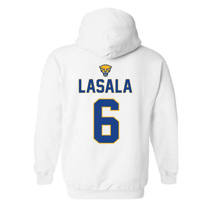 Pittsburgh - NCAA Baseball : Anthony LaSala - Sports Shersey Hooded Sweatshirt-1