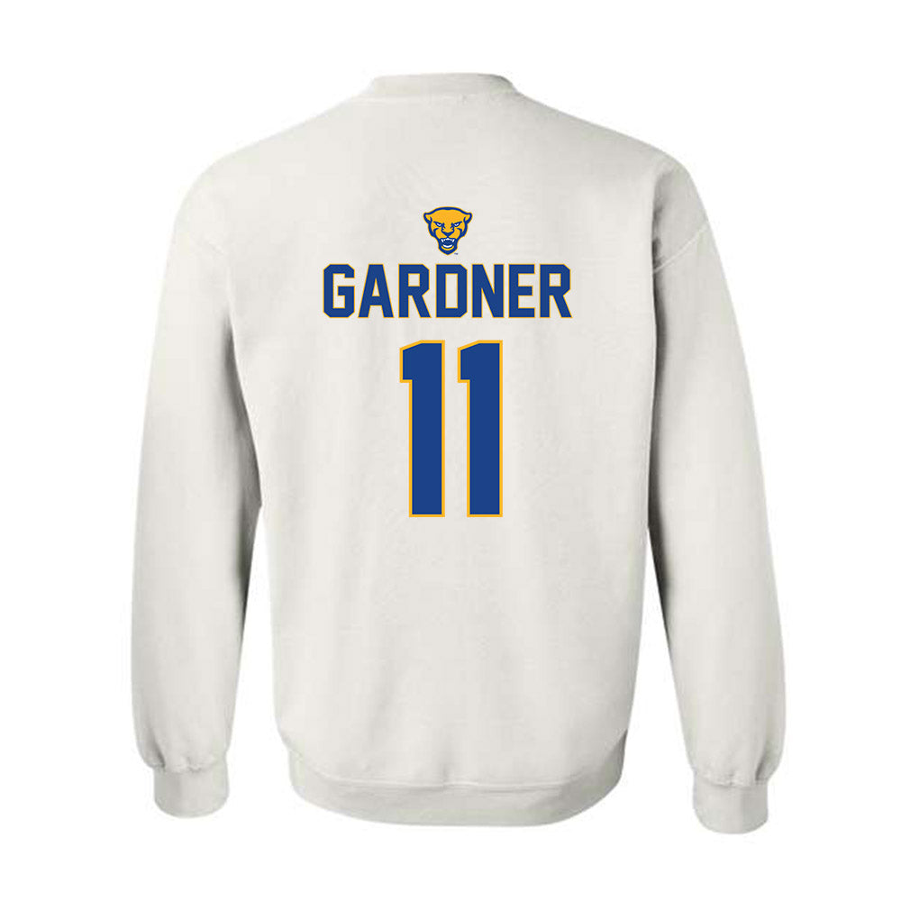 Pittsburgh - NCAA Baseball : Patrick Gardner - Sports Shersey Crewneck Sweatshirt-1