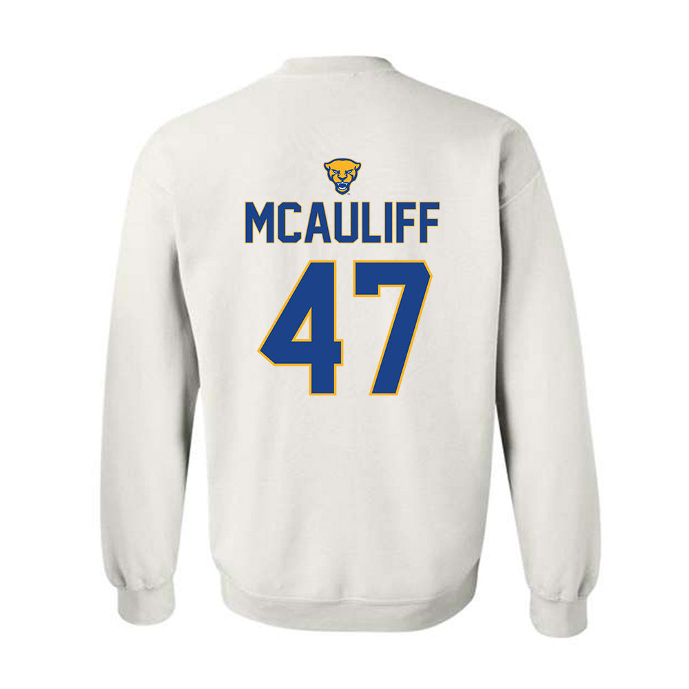 Pittsburgh - NCAA Baseball : Daniel McAuliff - Sports Shersey Crewneck Sweatshirt