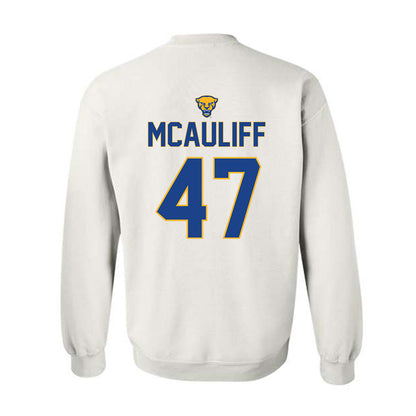 Pittsburgh - NCAA Baseball : Daniel McAuliff - Sports Shersey Crewneck Sweatshirt