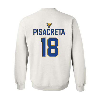 Pittsburgh - NCAA Baseball : Sebastian Pisacreta - Sports Shersey Crewneck Sweatshirt-1