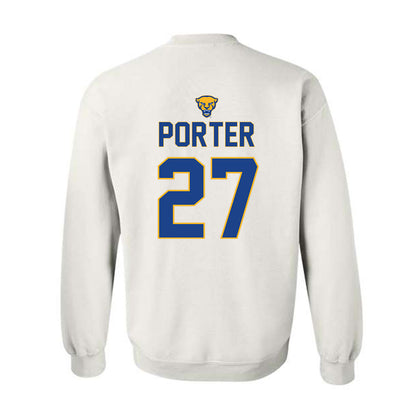 Pittsburgh - NCAA Baseball : Matthew Porter - Sports Shersey Crewneck Sweatshirt