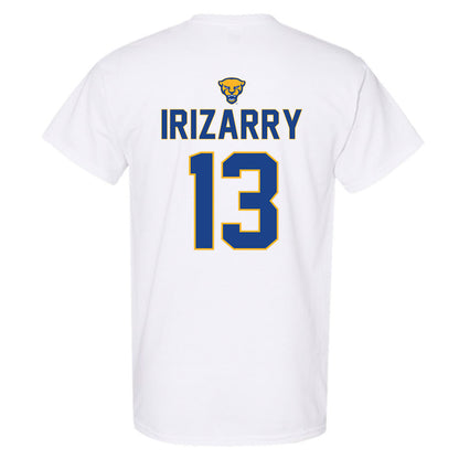 Pittsburgh - NCAA Baseball : Julian Irizarry - Sports Shersey T-Shirt-1