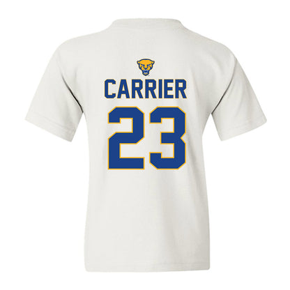 Pittsburgh - NCAA Baseball : Lorenzo Carrier - Sports Shersey Youth T-Shirt-1