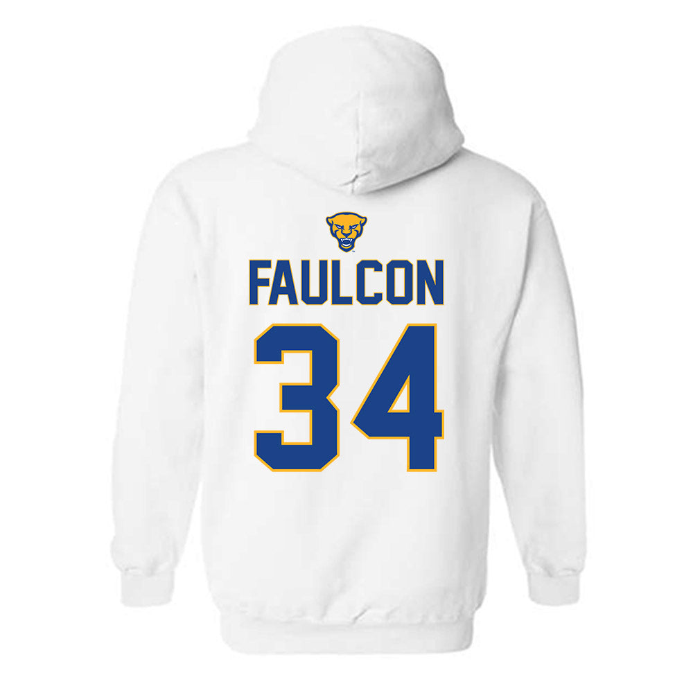 Pittsburgh - NCAA Baseball : Kayden Faulcon - Sports Shersey Hooded Sweatshirt