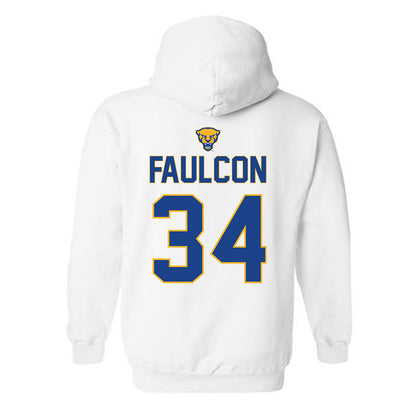 Pittsburgh - NCAA Baseball : Kayden Faulcon - Sports Shersey Hooded Sweatshirt