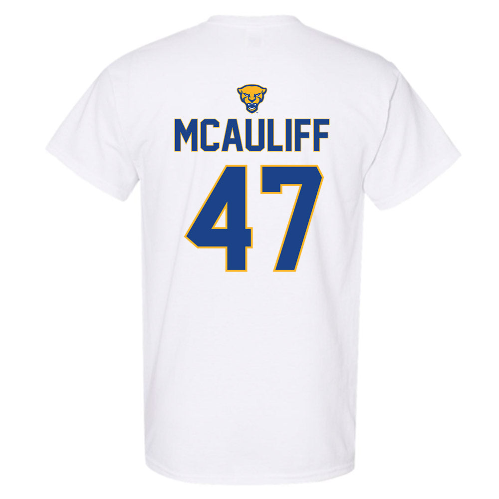 Pittsburgh - NCAA Baseball : Daniel McAuliff - Sports Shersey T-Shirt