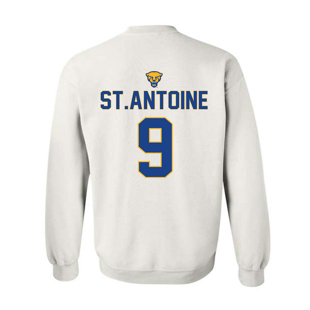 Pittsburgh - NCAA Baseball : Jonah St.antoine - Sports Shersey Crewneck Sweatshirt